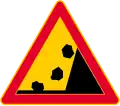 Falling rocks (formerly used )