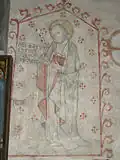 Late Gothic painting depicting Saint Peter.