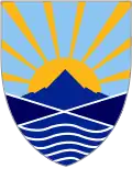 First unofficial proposal for a new coat of arms