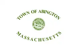 Flag of Abington, Massachusetts