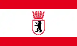 State Flag of Berlin 1934–1954