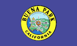 Flag of Buena Park, California