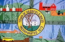 Flag of Deerfield, Massachusetts
