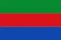 Flag of Gachetá, Cundinamarca
