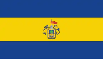 Flag of Guadalajara, Mexico
