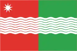 Flag of Lanchkhuti Municipality
