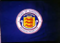 Flag of Sandwich, Massachusetts