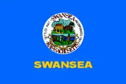 Flag of Swansea, Massachusetts