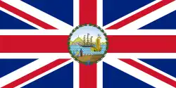 Flag of the governor of Hong Kong (1910–1955)