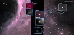Proplyds in the Flame Nebula