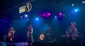 Florence Road performing in Cardiff, 2025.