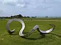 Bert Flugelman 2009, Serpent II, stainless steel, Point Leo, Victoria