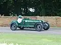An Alfa Romeo 8C 2300 Monza (1931) in British racing green livery