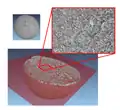 Industrial CT scanning of a foam ball [clarification needed]