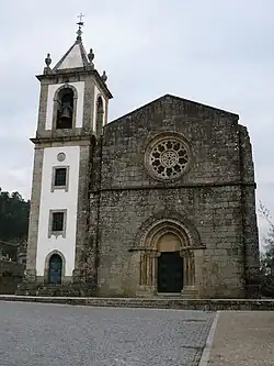 Front of the Church of Fontarcada