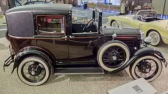 1929 town car from the Museum of Automobiles in Arkansas