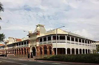 Former Queen's Hotel on The Strand