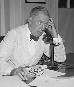 Photo of Richard Whitney, a disgraced upper-class financier