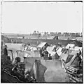 Encampment and eathworks