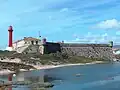 View from the river.