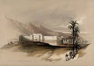 1840s lithograph from The Holy Land, Syria, Idumea, Arabia, Egypt, and Nubia