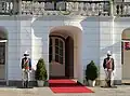 Honor Guard of the President of the Slovak Republic in the battalion's ceremonial uniform
