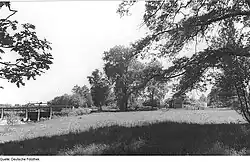 View of the village from the 1980s