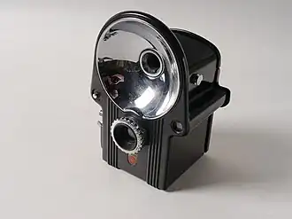 Bakelite camera with flash by the brand Philips