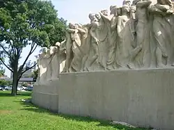 Rear north center