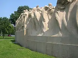 Rear south center