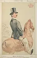 Francis, Duke of Teck by "Ἀτη" in the 14 May 1870 issue