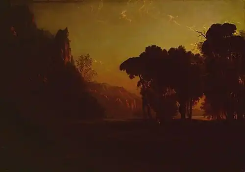 The Wood Nymph's Hymn to the Rising Sun by Francis Danby