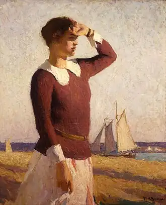 Frank Benson, The Watcher, 1921
