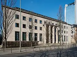 Frankfurt branch, Taunusanlage 4-6 (arch. Amsler & Wolff), completed 1933,[27] renovated in the 1980s[28]