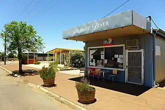 View of Railway Street, Trayning, 2014