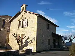 The town hall in Franquevielle