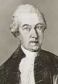 A portrait of Franz Xaver Menzinger from around 1790.