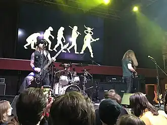 Freak Kitchen performing in Moscow in 2017