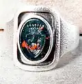Freiherr signet ring of the Mecklenburg Plessens
