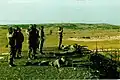 French Army on training site using FR F2