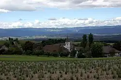 Frienisberg village in Seedorf municipality