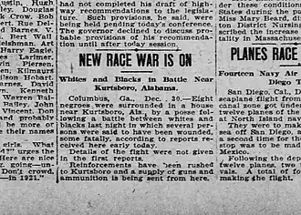 B&W Newspaper article