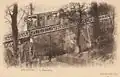 Each cabin weighed 8&nbsp;t (7.9 long tons; 8.8 short tons) unladen and was made of four wooden compartmental sections, two closed in the middle and two open at the ends.