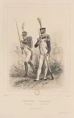 Fusiliers-Grenadiers, and Fusiliers-Chasseurs.