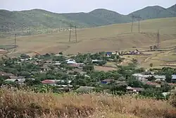 View of the villafe