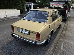 During 1978, the air vents were removed from the rear fascia sheet metal