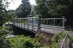 View looking west