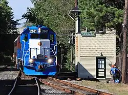 GP38 locomotive 2661