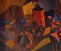 1945 - Les fleurs devant la lanterne (Flowers in front of a lantern)