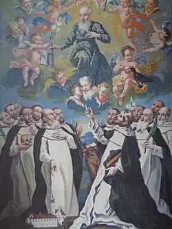 Saint Jerome and the Paulines, Gabriel Thaller,St. Jerome Church, Štrigova, Međimurje County, Croatia (18th century)